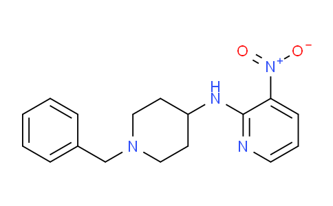 CAS No. 185058-54-2, N-(1-Benzylpiperidin-4-yl)-3-nitropyridin-2-amine