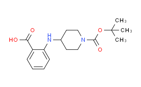 CAS No. 882847-11-2, N-(1-Boc-piperidin-4-yl)-2-aminobenzoic acid