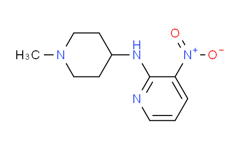 CAS No. 1096347-60-2, N-(1-Methylpiperidin-4-yl)-3-nitropyridin-2-amine