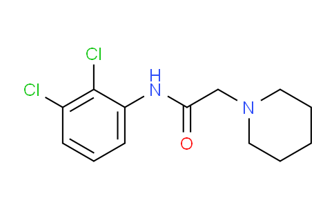 CAS No. 332384-68-6, N-(2,3-Dichlorophenyl)-2-(piperidin-1-yl)acetamide