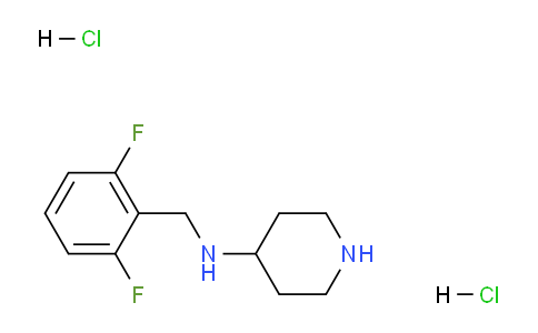 CAS No. 1349716-13-7, N-(2,6-Difluorobenzyl)piperidin-4-amine dihydrochloride