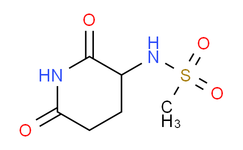 CAS No. 1416437-99-4, N-(2,6-Dioxopiperidin-3-yl)methanesulfonamide