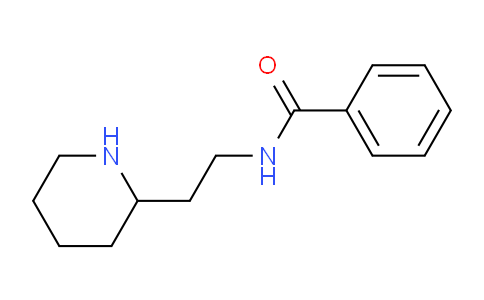 CAS No. 1016842-36-6, N-(2-(Piperidin-2-yl)ethyl)benzamide