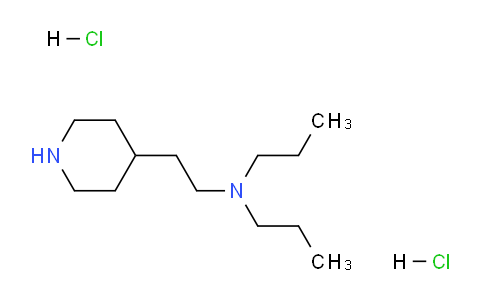 CAS No. 199539-16-7, N-(2-(Piperidin-4-yl)ethyl)-N-propylpropan-1-amine dihydrochloride