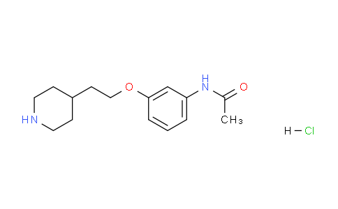 MC641096 | 1219981-38-0 | N-(3-(2-(Piperidin-4-yl)ethoxy)phenyl)acetamide hydrochloride