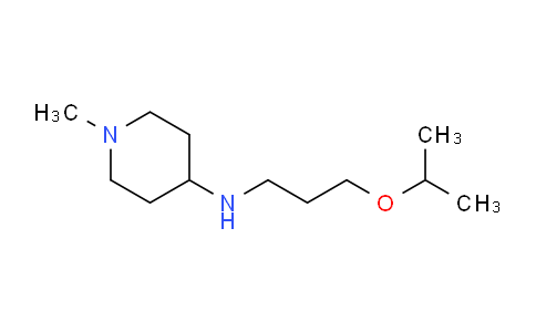 CAS No. 799260-52-9, N-(3-Isopropoxypropyl)-1-methylpiperidin-4-amine