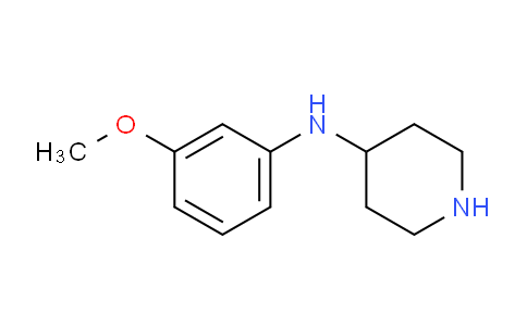 CAS No. 874647-08-2, N-(3-Methoxyphenyl)piperidin-4-amine