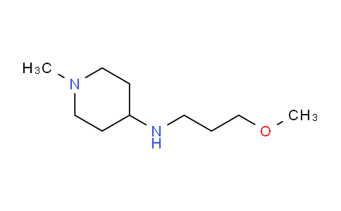CAS No. 626214-36-6, N-(3-Methoxypropyl)-1-methylpiperidin-4-amine