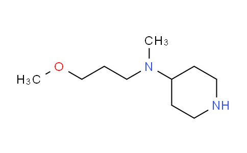 CAS No. 885699-39-8, N-(3-Methoxypropyl)-N-methylpiperidin-4-amine