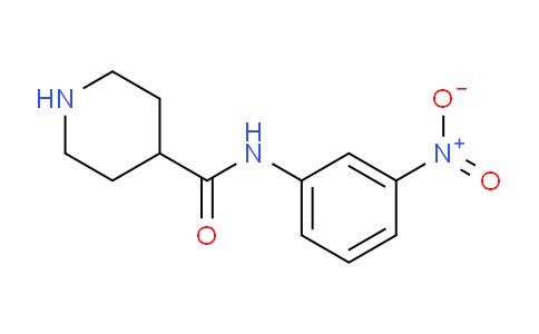 CAS No. 883106-61-4, N-(3-Nitrophenyl)piperidine-4-carboxamide