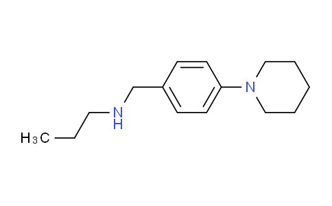 CAS No. 852180-56-4, N-(4-(Piperidin-1-yl)benzyl)propan-1-amine
