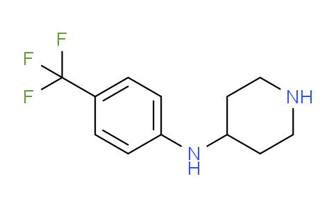 CAS No. 401565-93-3, N-(4-(Trifluoromethyl)phenyl)piperidin-4-amine