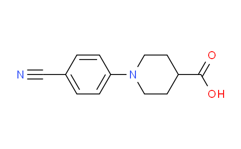 CAS No. 162997-21-9, N-(4-Cyanophenyl)piperidine-4-carboxylic acid