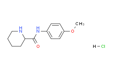 CAS No. 1236264-28-0, N-(4-Methoxyphenyl)piperidine-2-carboxamide hydrochloride