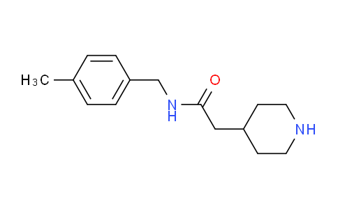 1016887-10-7 | N-(4-Methylbenzyl)-2-(piperidin-4-yl)acetamide