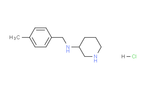 CAS No. 1353955-95-9, N-(4-Methylbenzyl)piperidin-3-amine hydrochloride