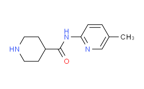CAS No. 110105-97-0, N-(5-Methylpyridin-2-yl)piperidine-4-carboxamide