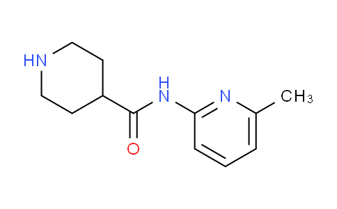 CAS No. 110105-99-2, N-(6-Methylpyridin-2-yl)piperidine-4-carboxamide