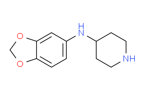 CAS No. 245057-69-6, N-(Benzo[d][1,3]dioxol-5-yl)piperidin-4-amine