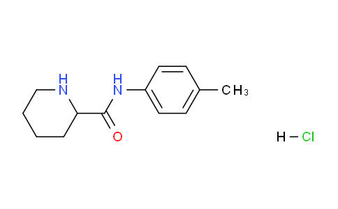 CAS No. 1236263-50-5, N-(p-Tolyl)piperidine-2-carboxamide hydrochloride