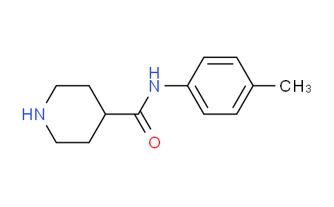 CAS No. 1016687-37-8, N-(p-Tolyl)piperidine-4-carboxamide