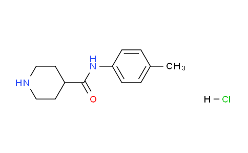 CAS No. 1220035-33-5, N-(p-Tolyl)piperidine-4-carboxamide hydrochloride