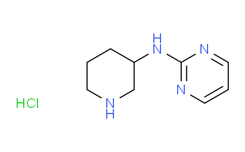 CAS No. 1185312-44-0, N-(Piperidin-3-yl)pyrimidin-2-amine hydrochloride