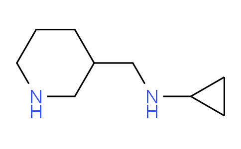 CAS No. 1226016-69-8, N-(Piperidin-3-ylmethyl)cyclopropanamine