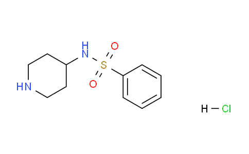 CAS No. 68996-29-2, N-(Piperidin-4-yl)benzenesulfonamide hydrochloride