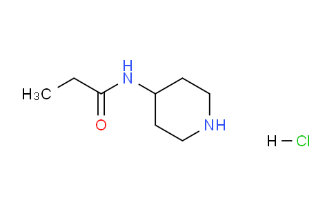 CAS No. 183732-59-4, N-(Piperidin-4-yl)propionamide hydrochloride