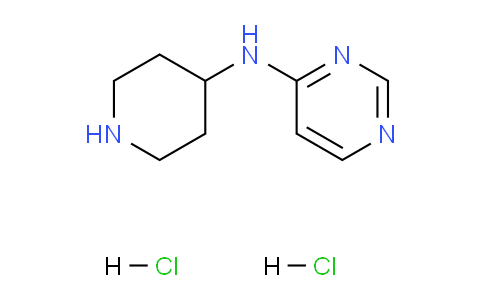 CAS No. 1448854-73-6, N-(Piperidin-4-yl)pyrimidin-4-amine dihydrochloride