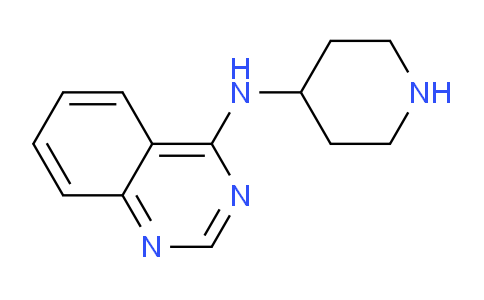 CAS No. 1183120-04-8, N-(Piperidin-4-yl)quinazolin-4-amine