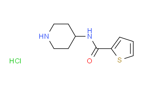 CAS No. 1211130-98-1, N-(Piperidin-4-yl)thiophene-2-carboxamide hydrochloride