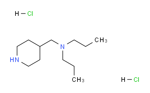 CAS No. 1219957-16-0, N-(Piperidin-4-ylmethyl)-N-propylpropan-1-amine dihydrochloride