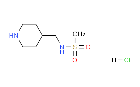 CAS No. 166815-15-2, N-(Piperidin-4-ylmethyl)methanesulfonamide hydrochloride