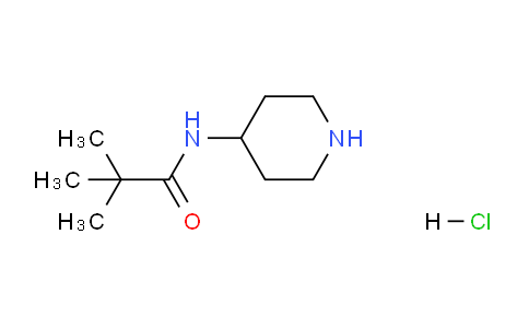 CAS No. 1233958-86-5, N-(Piperidine-4-yl)pivalamide hydrochloride