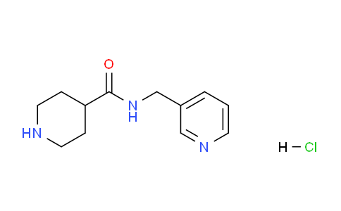 CAS No. 1220035-36-8, N-(Pyridin-3-ylmethyl)piperidine-4-carboxamide hydrochloride