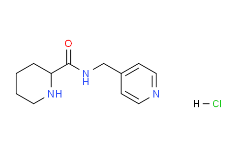 CAS No. 1246172-41-7, N-(Pyridin-4-ylmethyl)piperidine-2-carboxamide hydrochloride