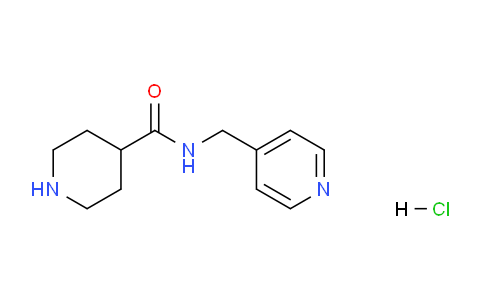 CAS No. 1219976-65-4, N-(Pyridin-4-ylmethyl)piperidine-4-carboxamide hydrochloride