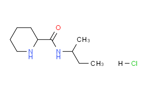 CAS No. 1246172-79-1, N-(sec-Butyl)piperidine-2-carboxamide hydrochloride