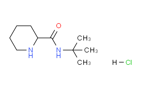 CAS No. 1236261-17-8, N-(tert-Butyl)piperidine-2-carboxamide hydrochloride