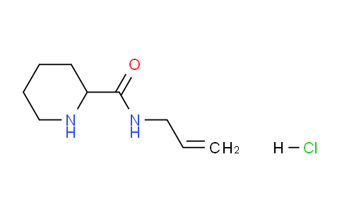 CAS No. 1236255-00-7, N-Allylpiperidine-2-carboxamide hydrochloride