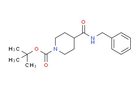 CAS No. 188527-08-4, N-Benzyl 1-BOC-piperidine-4-carboxamide