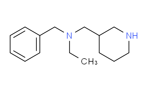 CAS No. 896053-97-7, N-Benzyl-N-(piperidin-3-ylmethyl)ethanamine