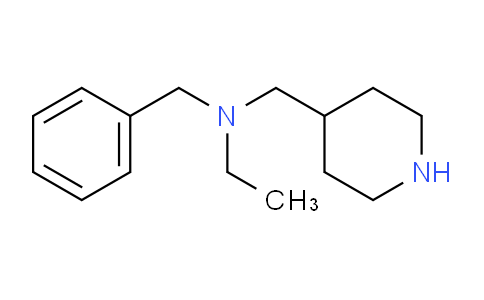 CAS No. 548769-06-8, N-Benzyl-N-(piperidin-4-ylmethyl)ethanamine