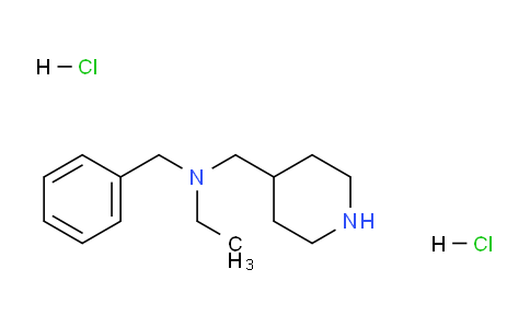 CAS No. 1220017-07-1, N-Benzyl-N-(piperidin-4-ylmethyl)ethanamine dihydrochloride