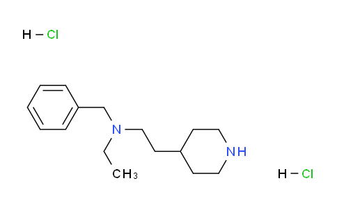 CAS No. 1220033-13-5, N-Benzyl-N-ethyl-2-(piperidin-4-yl)ethanamine dihydrochloride
