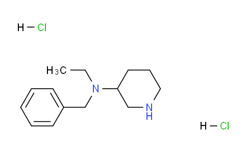 CAS No. 1220019-85-1, N-Benzyl-N-ethylpiperidin-3-amine dihydrochloride