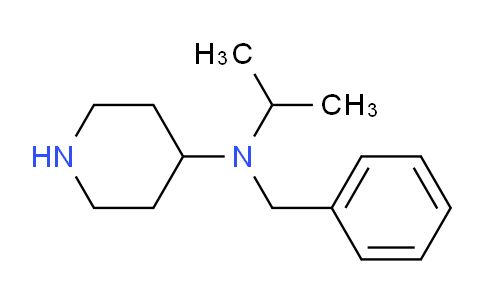 CAS No. 1353956-24-7, N-Benzyl-N-isopropylpiperidin-4-amine