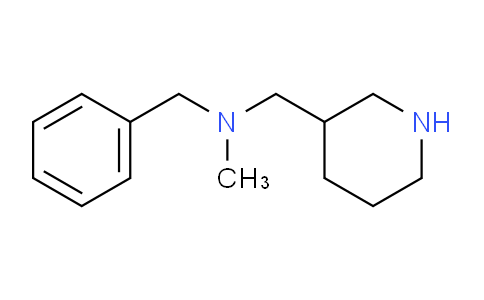 CAS No. 896053-74-0, N-Benzyl-N-methyl-1-(piperidin-3-yl)methanamine